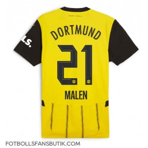 Borussia Dortmund Donyell Malen #21 Replika Hemmatröja 2024-25 Kortärmad